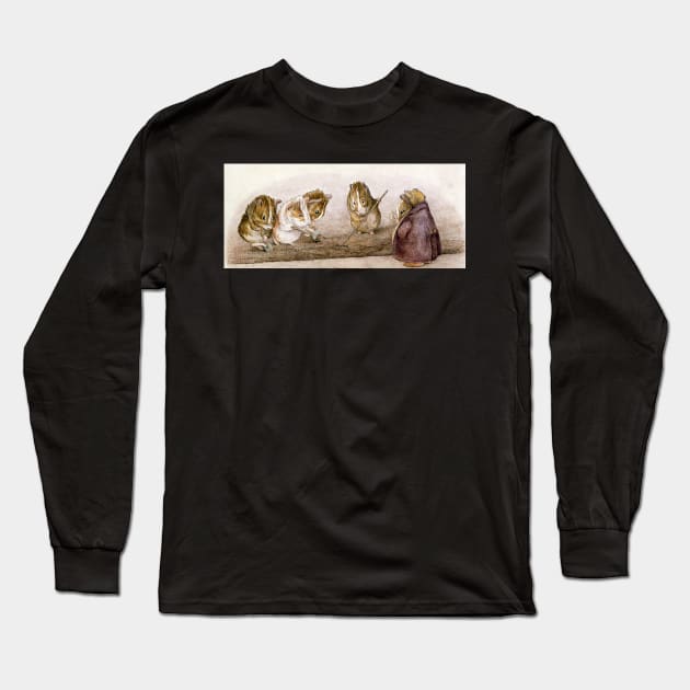 Guinea Pig Gardeners - Beatrix Potter Long Sleeve T-Shirt by forgottenbeauty